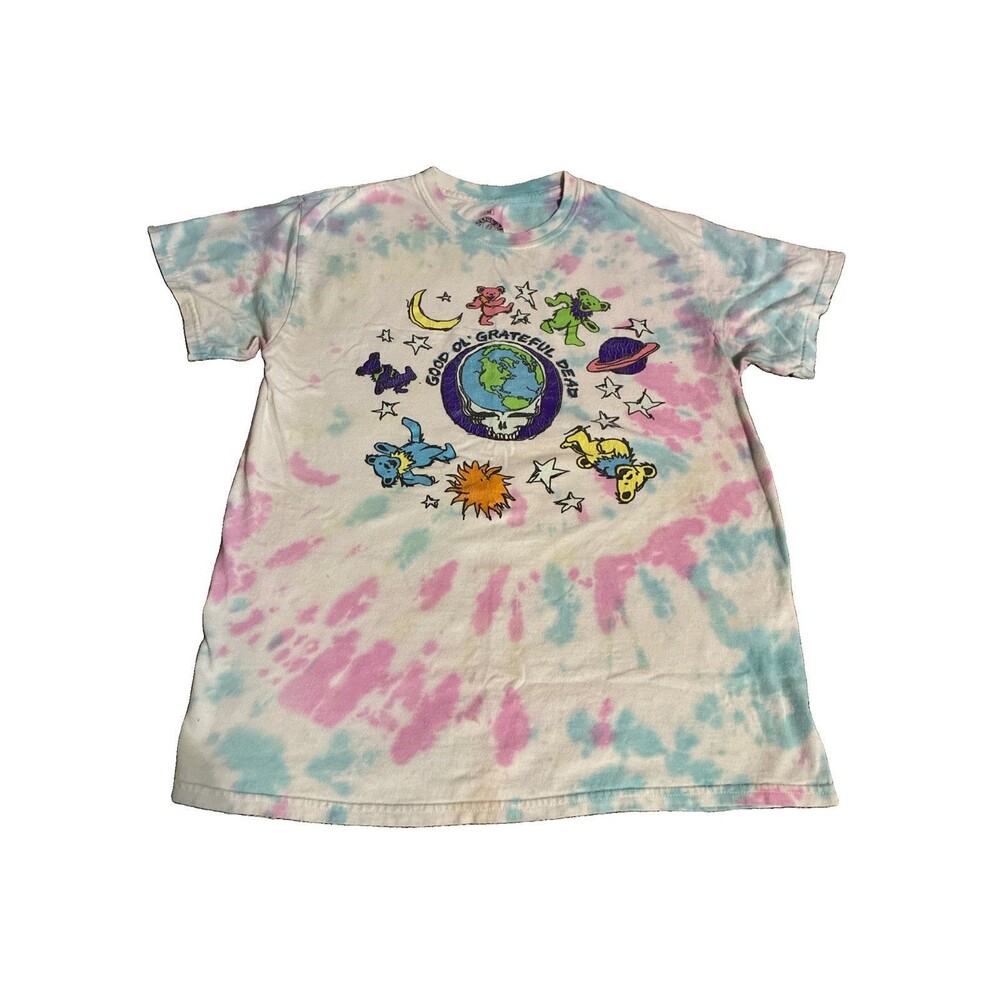 Greatfull Dead Womens Size M Short Sleeve Tie Dye T-Shirt